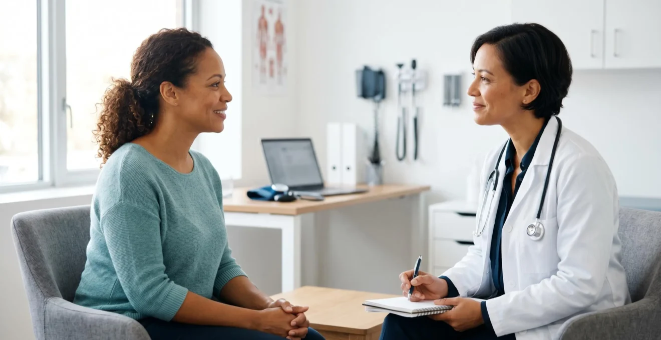 Consultation médicale préventive dans un centre de santé moderne